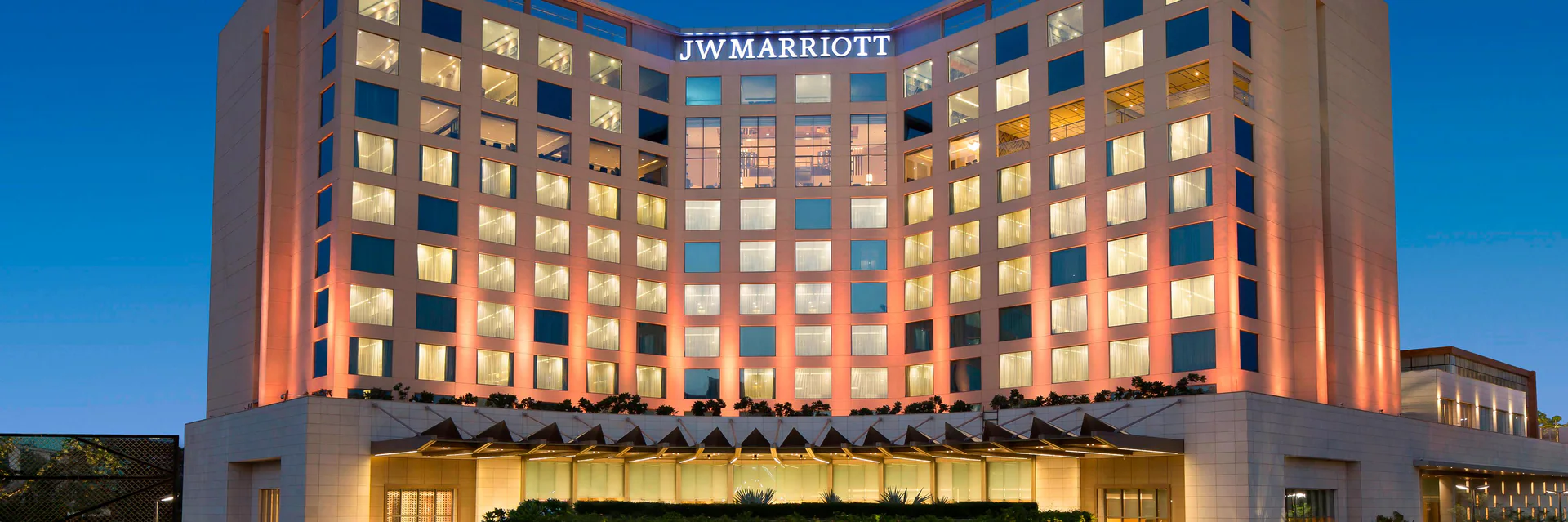 JW Marriott Mumbai Sahar main venue setup for a corporate event