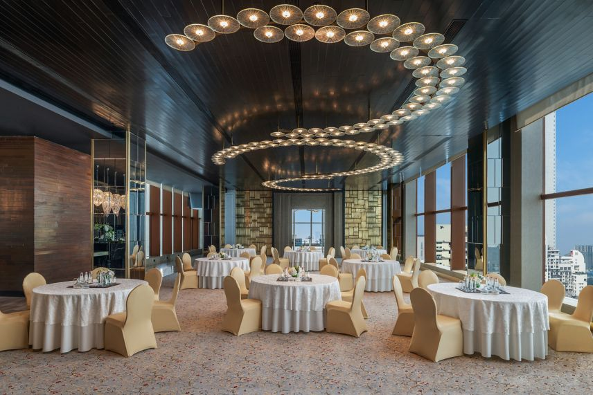 The St. Regis Mumbai Astor Ballroom setup for a corporate event